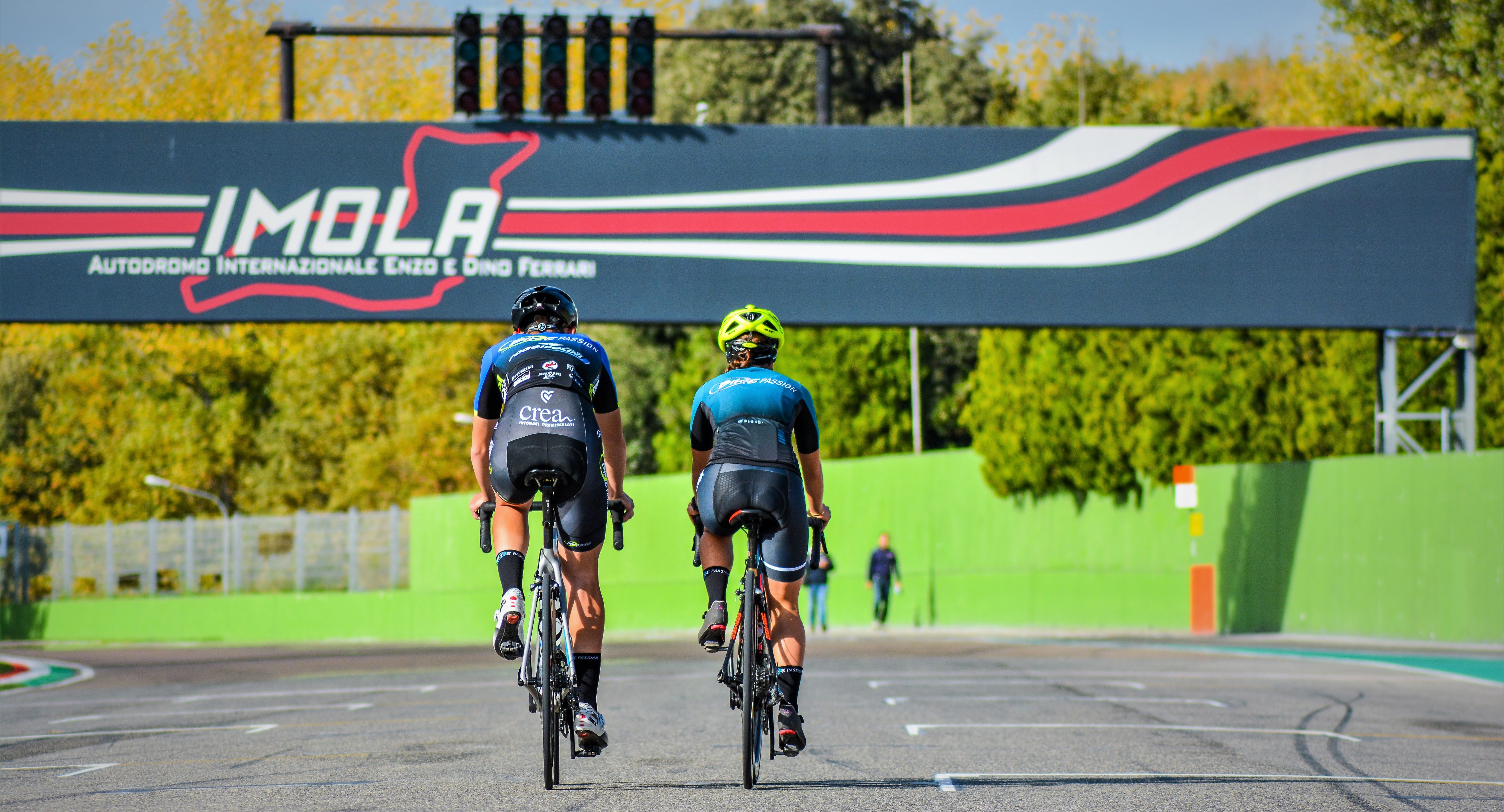 Ciclista in Pista