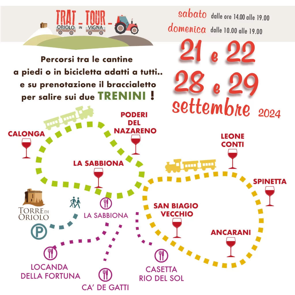 Trat-Tour Oriolo in vigna